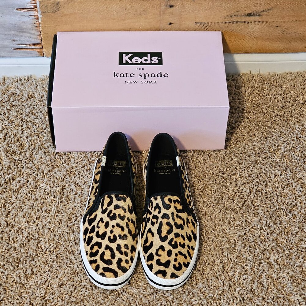 NIB Keds x kate spade new york Calf Hair Slip On Product 7 1/2